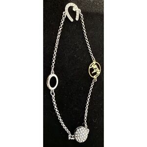 Swarovski Remix Collection Horseshoe Wish Bracelet Rhodium Plated Crystal